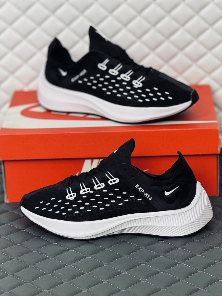 Кроссовки мужские весенние Nike EXP-14 SE black-white кросовки Найк ве