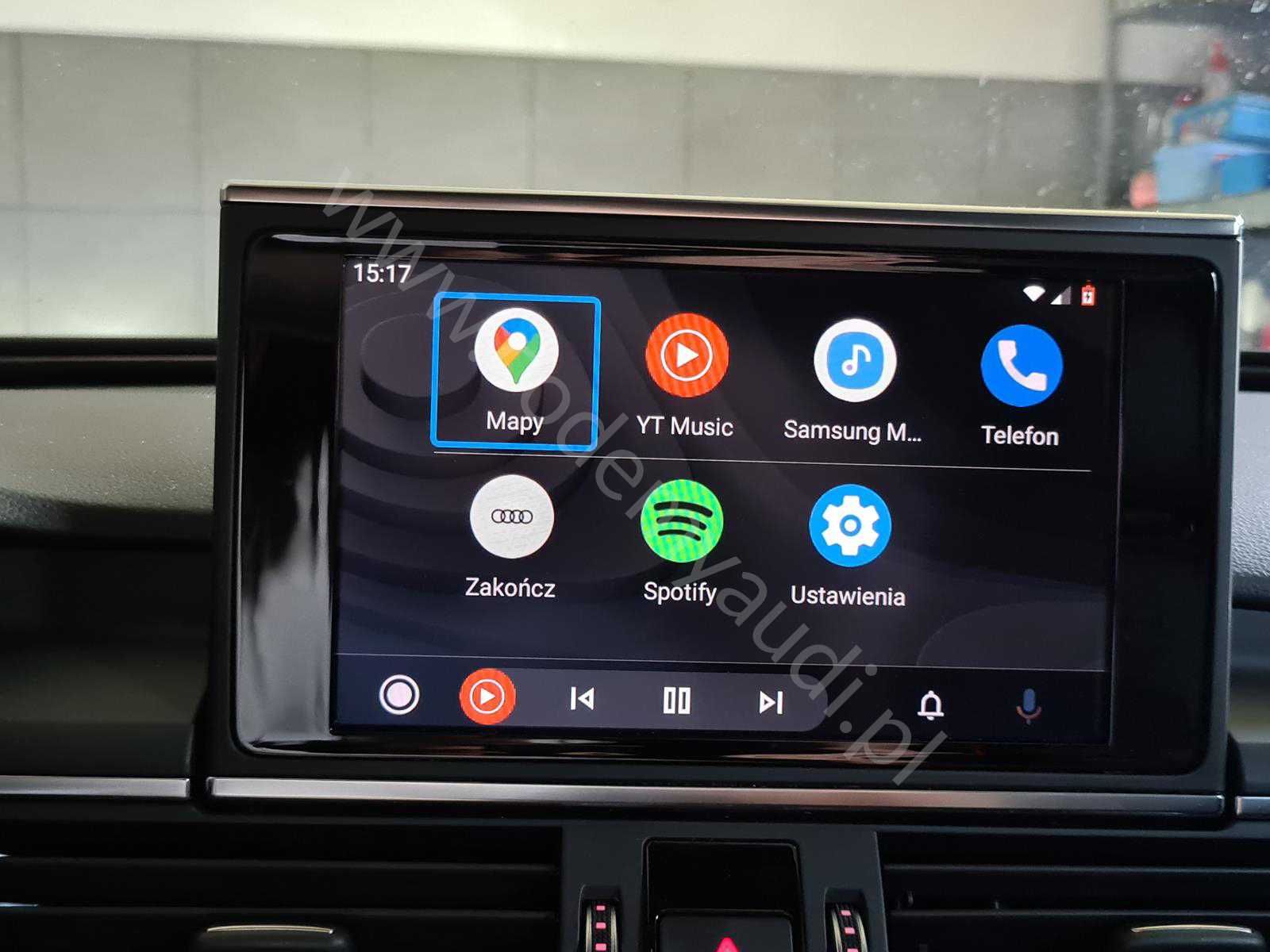 Audi VW Skoda Apple CarPlay Android Auto AppConnect FullLink MAPY MIB2