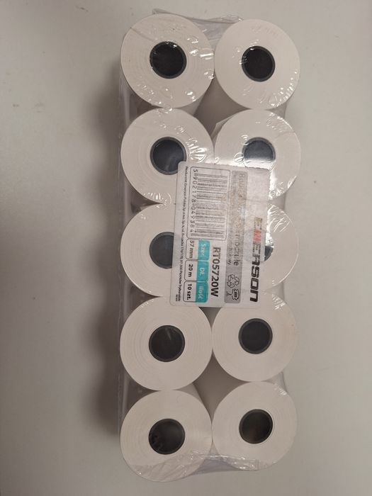 Rolki kasowe termoczułe