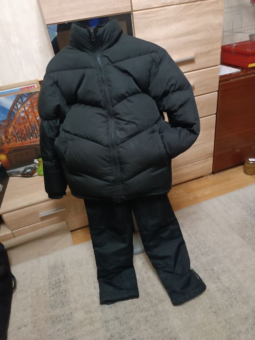 Комплект для хлопчика куртка пух- перо та штани р.158