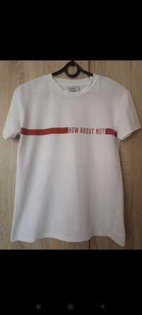 Biały t-shirt Reserved