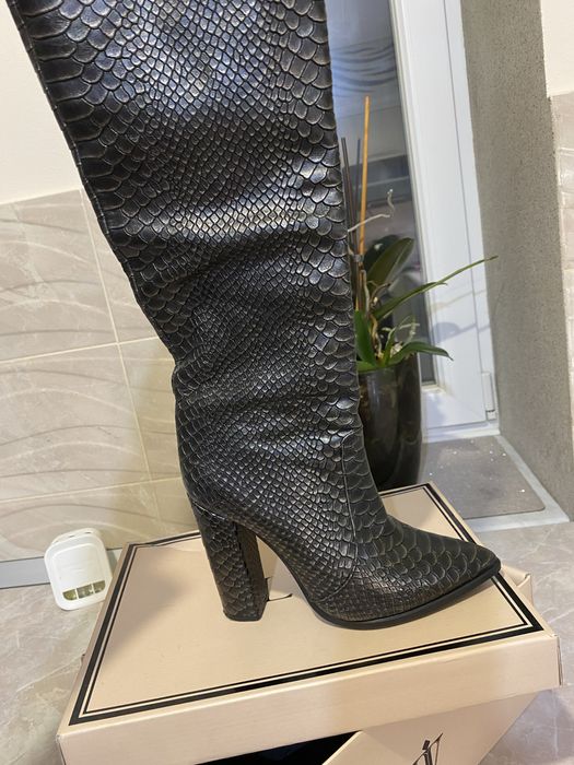 Сапоги кожа ILVI