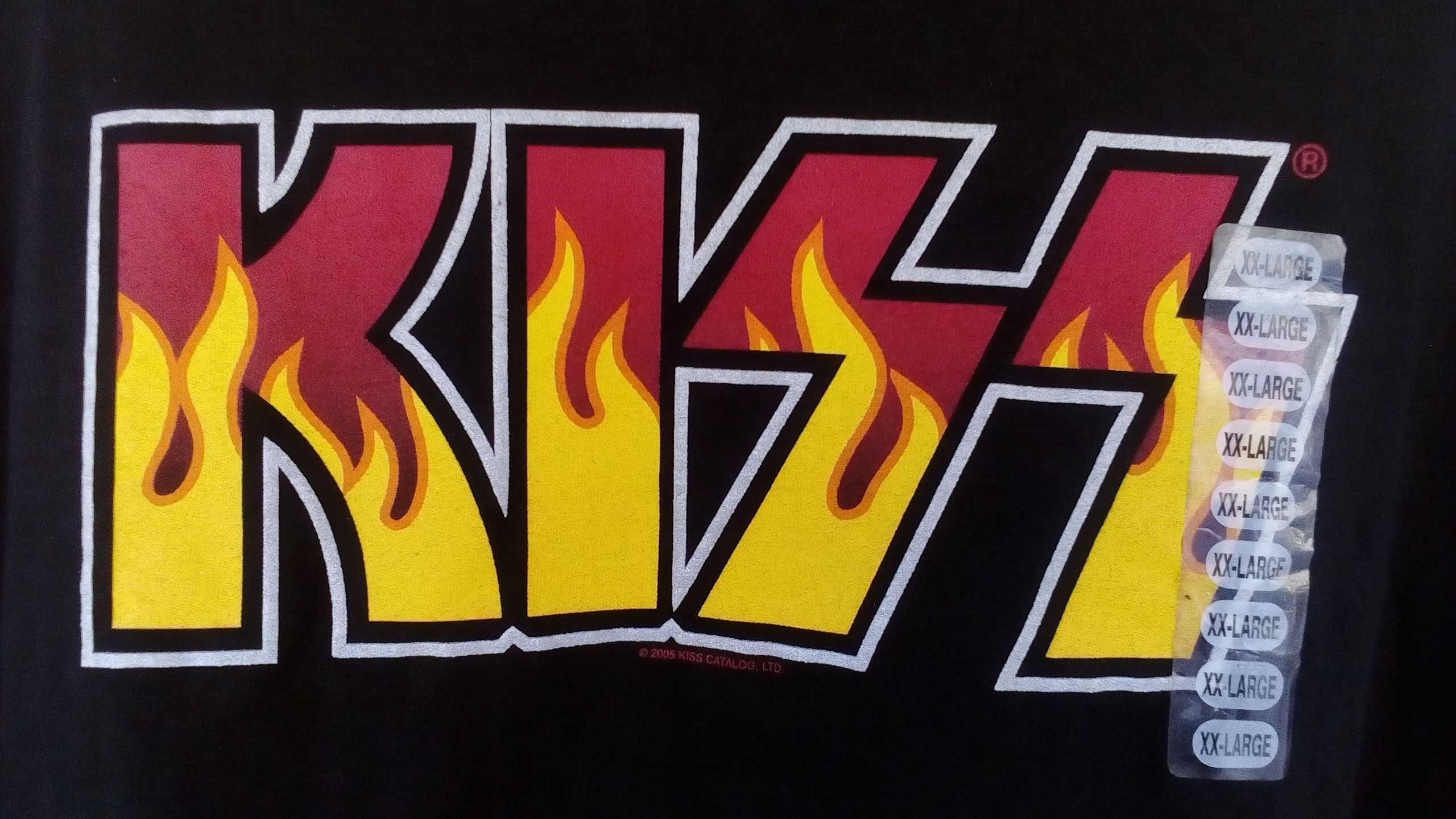 Kiss Logo XXL Nova Destroyer Gene Simmons Paul Stanley T-shirt