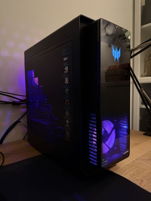 Desktop Gaming Acer Predator RTX 3070 I7-12700f