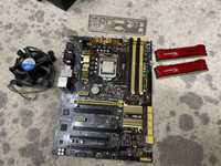 Комплект Core i7-4790K + ASUS Z87-A + HyperX 16Gb DDR3 + Кулер