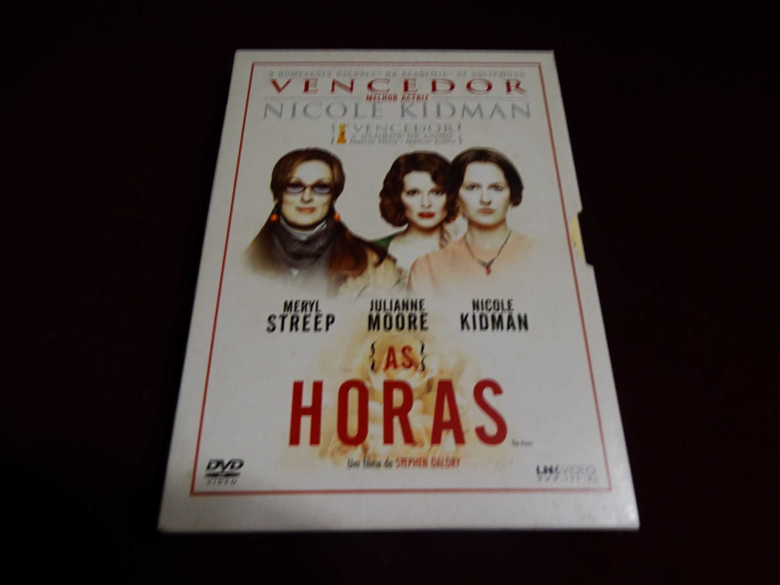 DVD-As horas/Nicole Kidman/Meryl Streep-Edição 2 discos