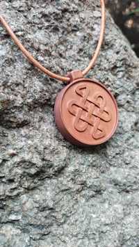 Кулон кельтский узел (оберег, брелок, сувенир, ожерелье, подвеска).