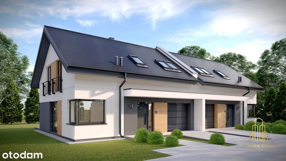 Domy w zabudowie bliźniaczej Dobrzyniewo Duze