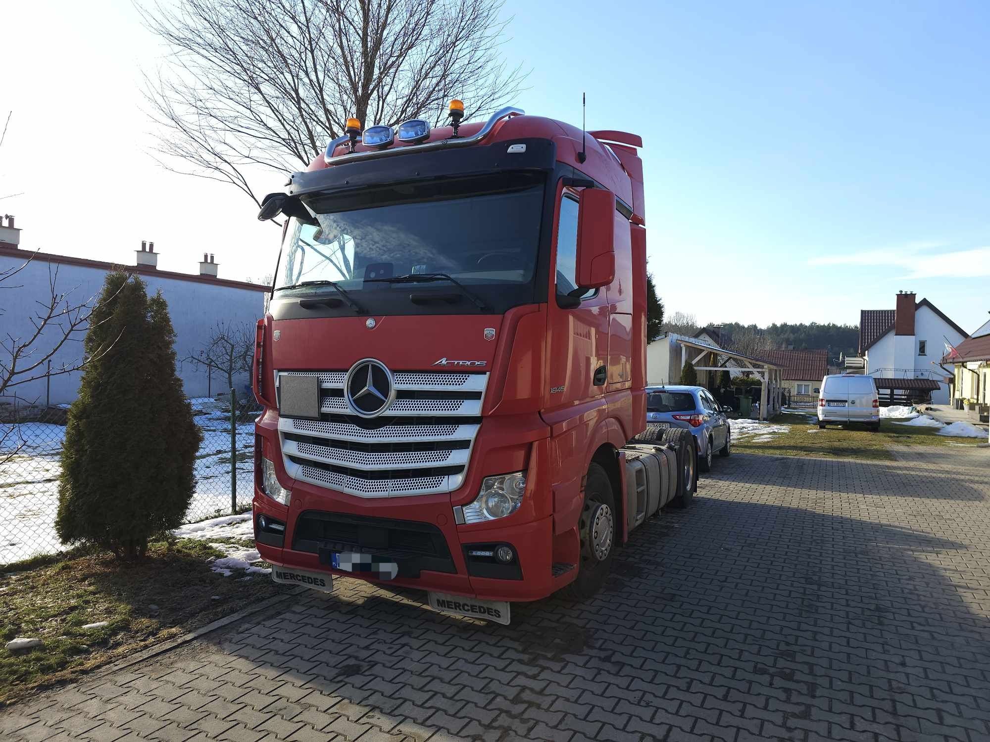 Mercedes Actros MP4 2016, ADR, HYDRAULIKA