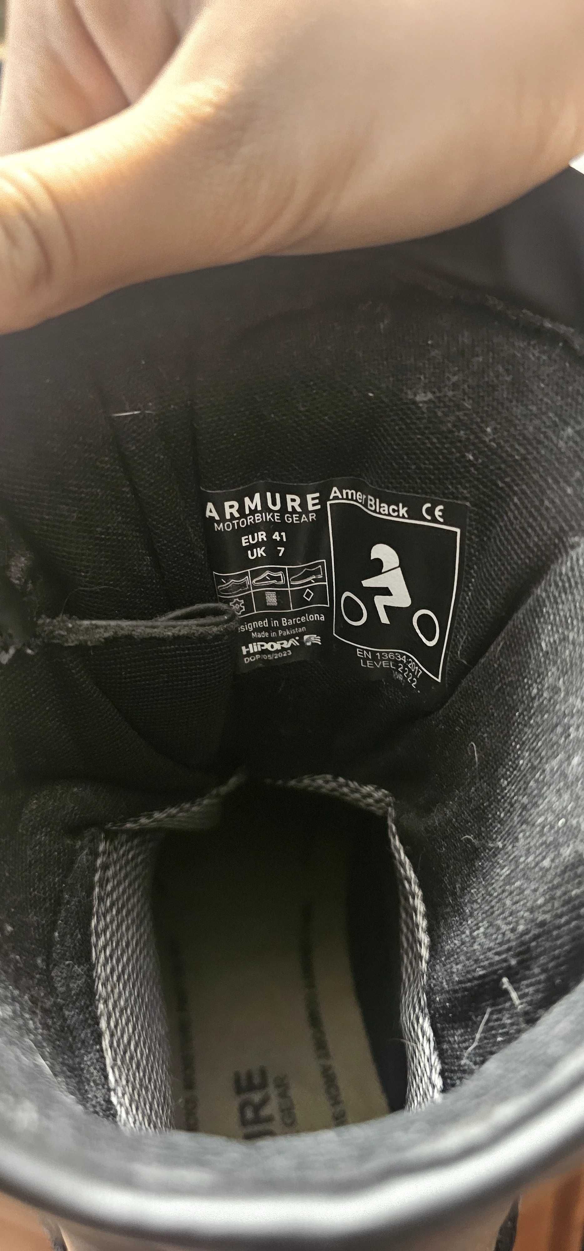 Botas Armure - Amer Waterproof Black