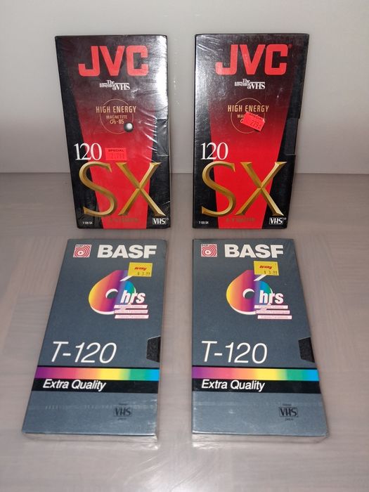 Cassetes VHS Virgens