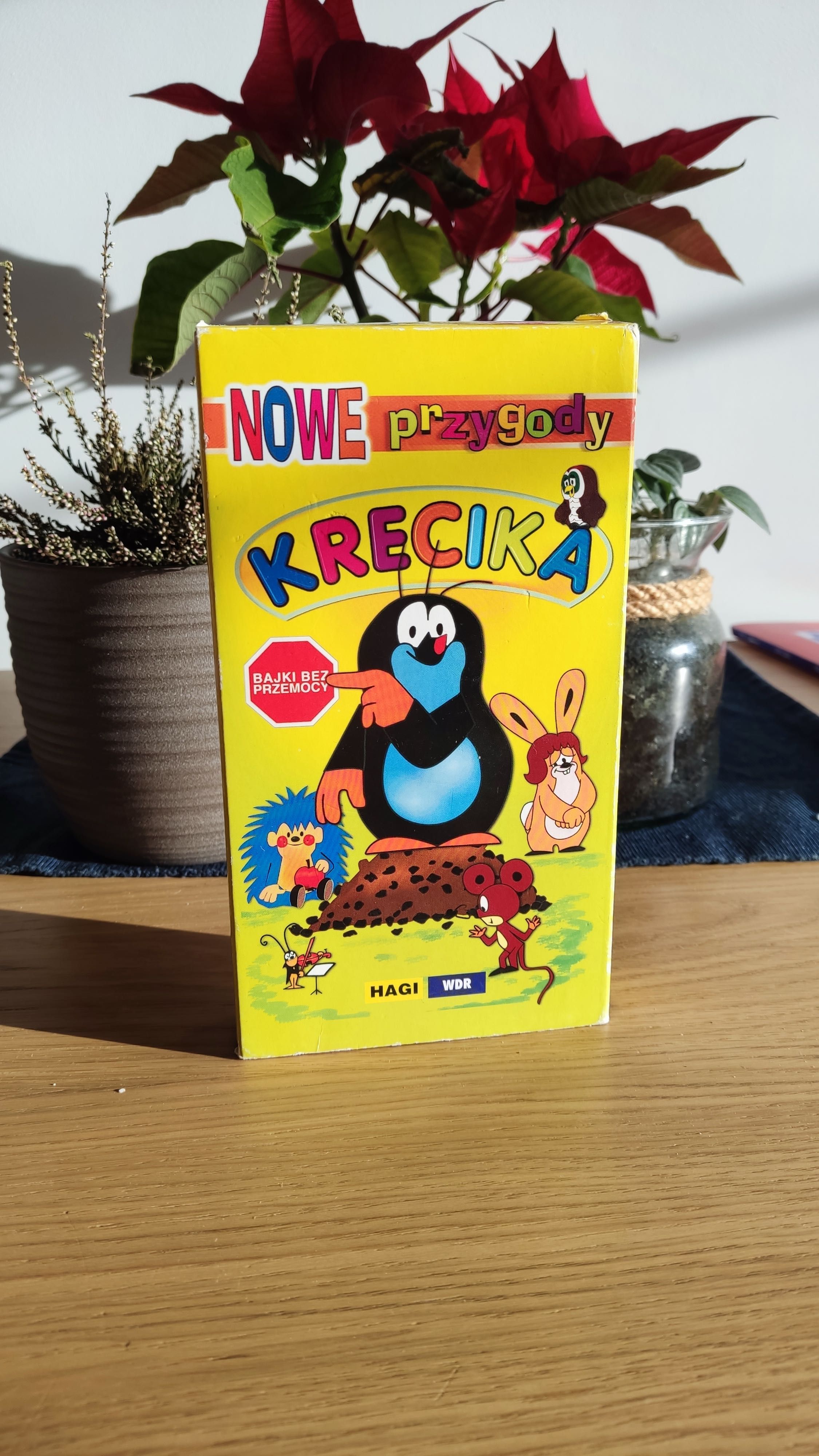 Kaseta VHS - Nowe przygody Krecika / Krecik VHS