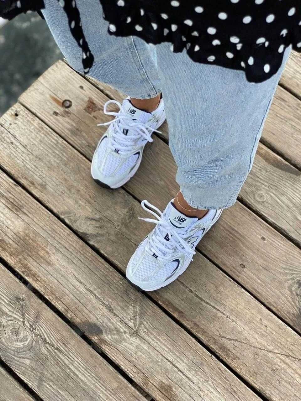 Кроссовки Женские New Balance 530 White/Жіночі Нью Беланс/Кросівки NB