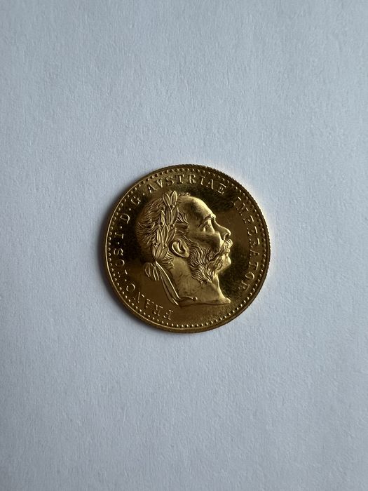 Złoty dukat austriacki 1915 moneta kolekcjonerska