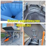Бункера дозаторы, Бетонный узел, ленточный конвейер