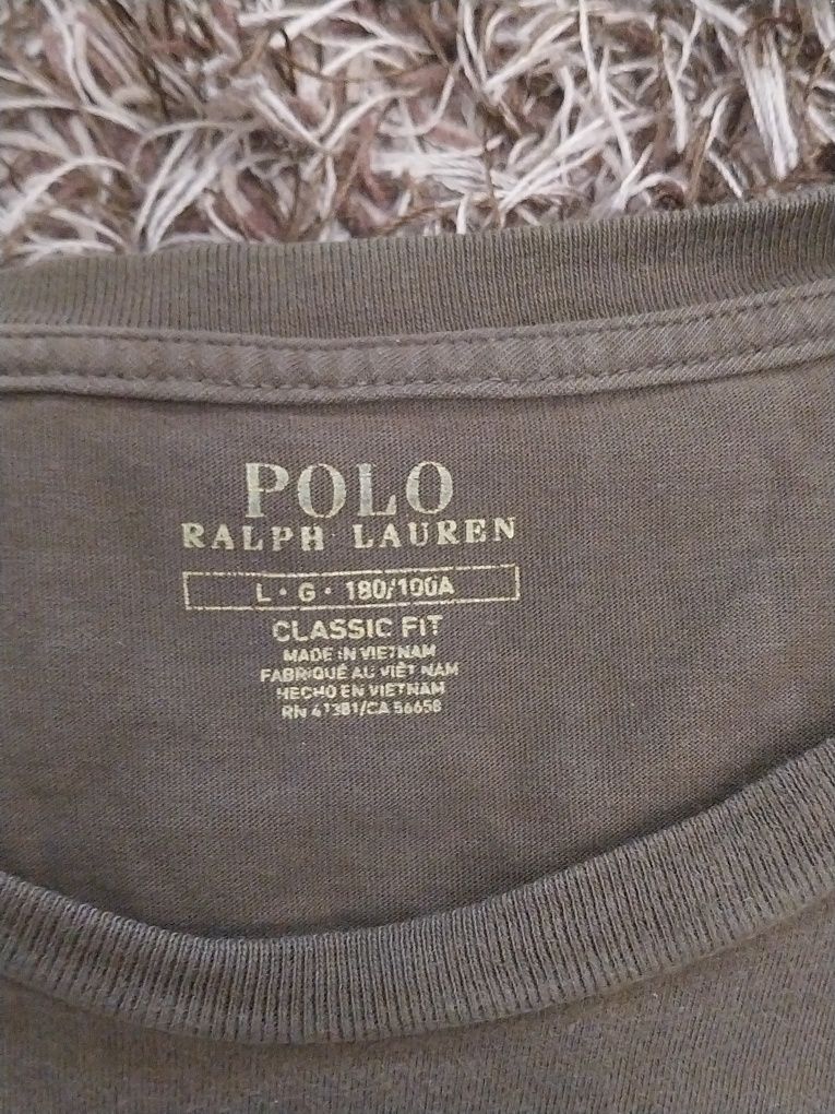T-shirt verde da Ralph lauren
