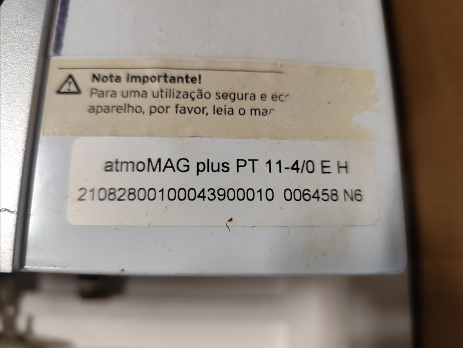 Esquentador Vaillant  - gás natural ventilado, erro F28