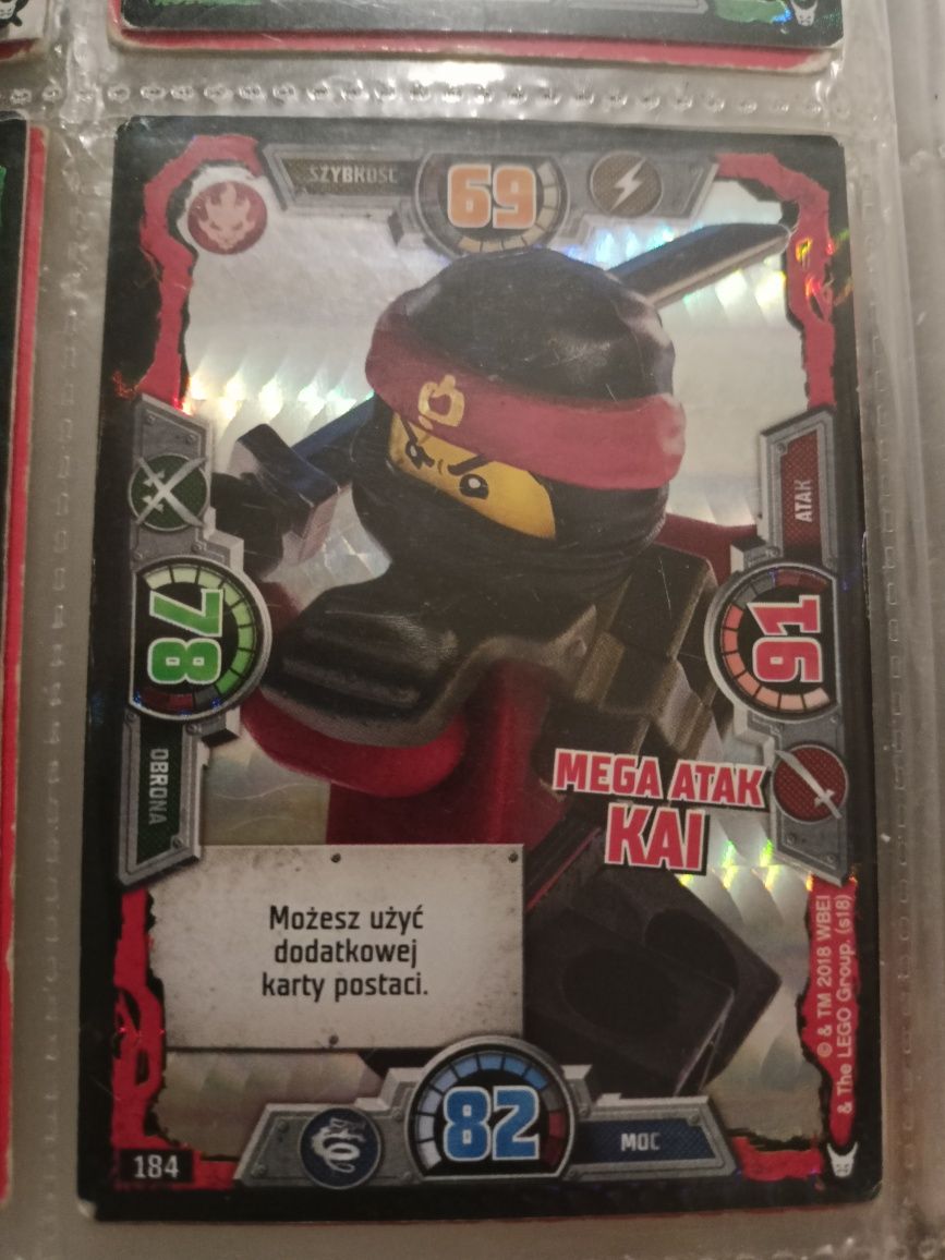 Karty lego ninjago
