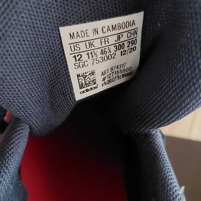 Adidas VS PACE 2.0 Sapatilhas Homem, Tam. 46,5 Por Estrear!