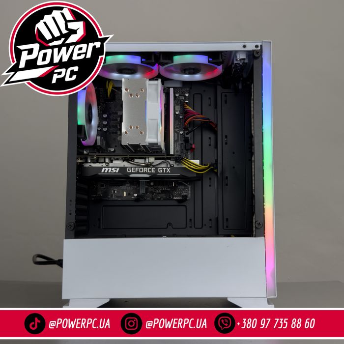 Ігровий ПК!! i5 10400f, GTX 1660 Super, ОЗУ DDR4 16gb, SSD 512gb