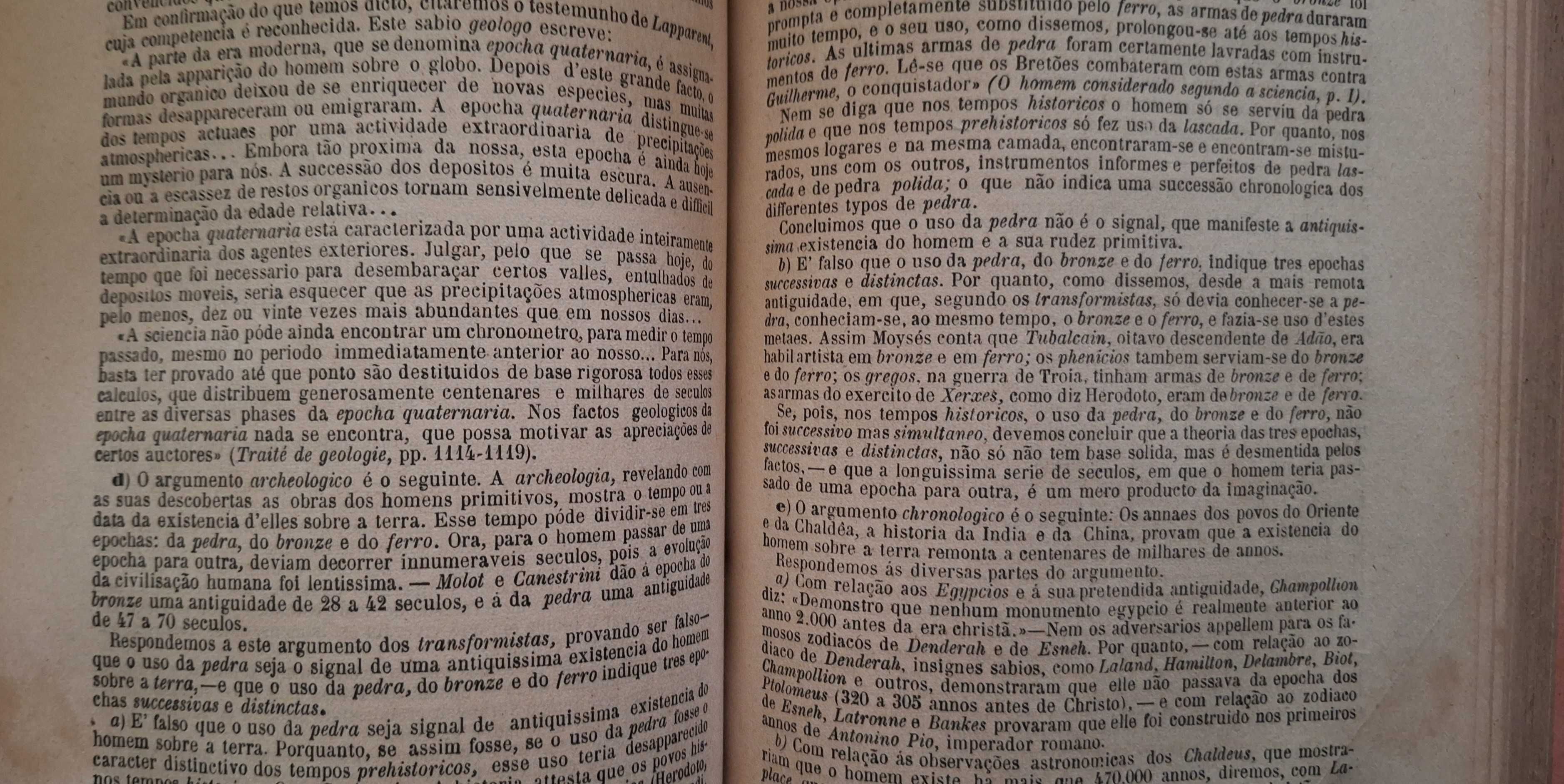 Elementos de Filosofia de 1894 - Por Thiago Sinibaldi RARO
