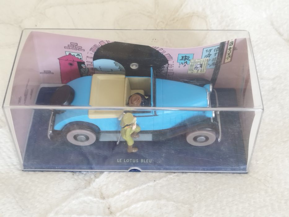 Tintim carro de colecionador