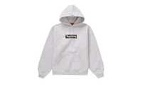 Новая Худи Supreme Box Logo Hooded Sweatshirt Ash Grey Hoodie Оригинал