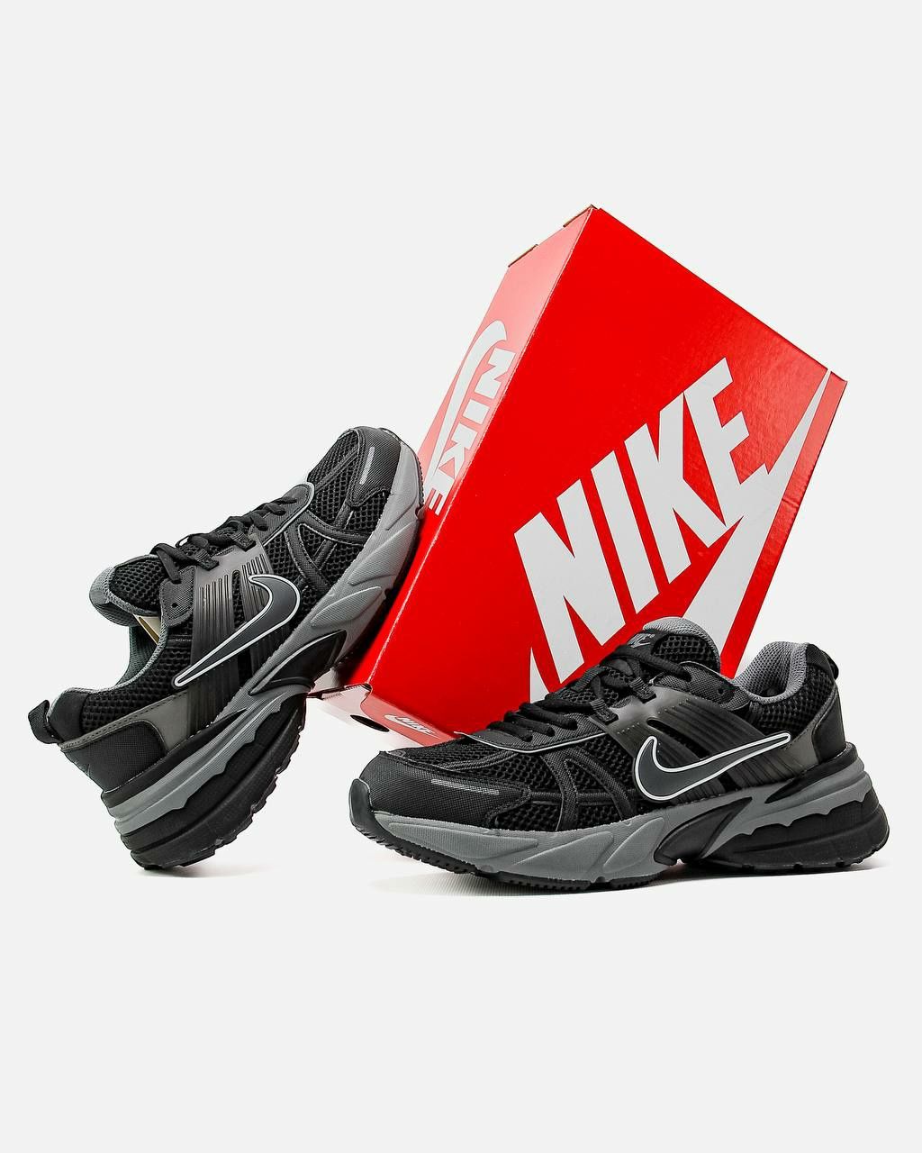 Nike v2k Run Black/Чоловічі кросівки/Мужские кроссовки/Найк/nike/NIKE