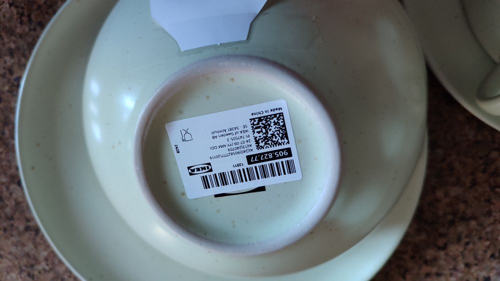 Loiças IKEA taças/pratos