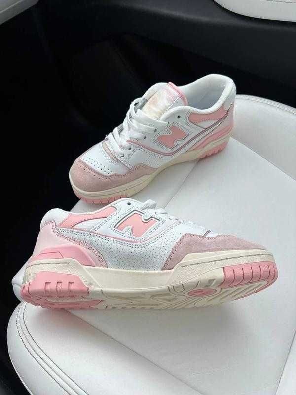 Кроссовки/Кеды New Balance 550 pink/Снікерси/Кросівки Нью Беланс/Кеди