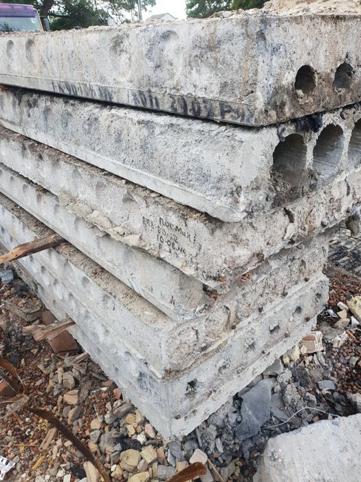 Плити перекриття 6.3/1.2, 5.8/1.2 блоки фундаментні, бій цегли, щебінь