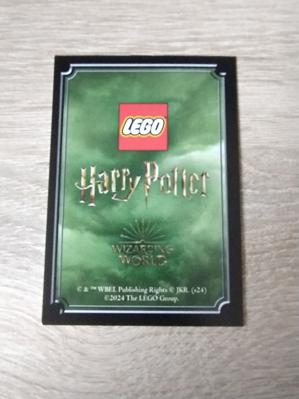 Karta Lego Harry Potter