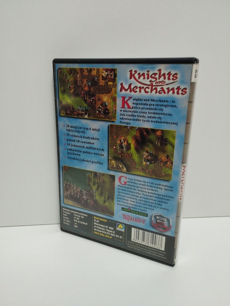 Gra PC Knights & Merchants PL Retro unikat