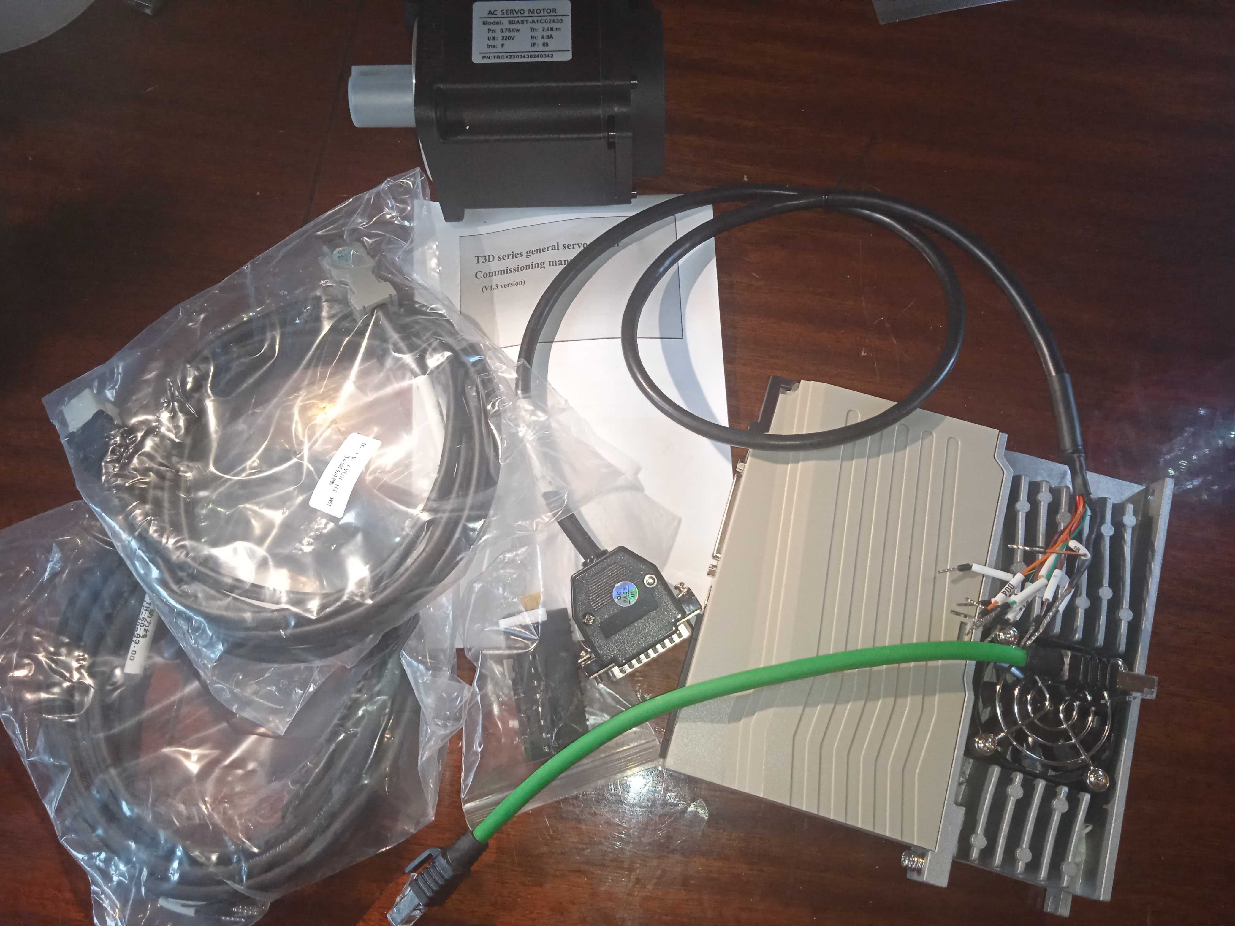 Сервопривод T3D с двигателем 80AST