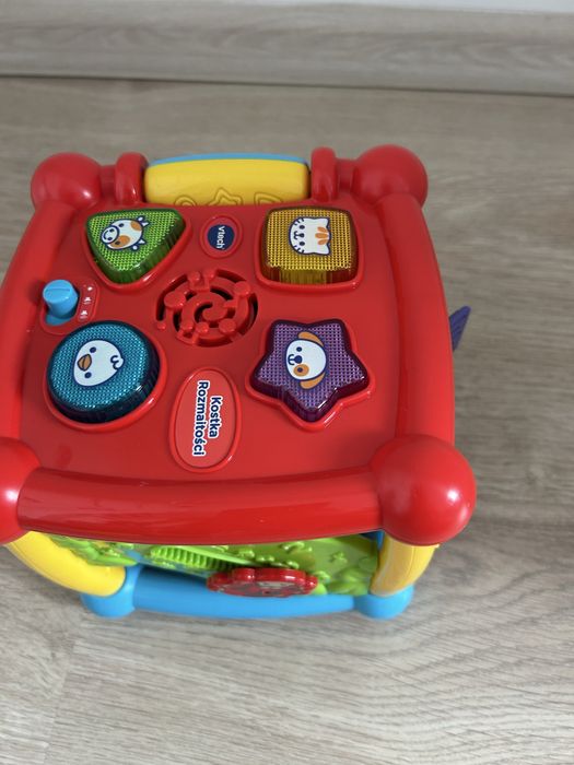 Vtech, interaktywna, edukacyjnia kostka do zabawy dla niemowląt