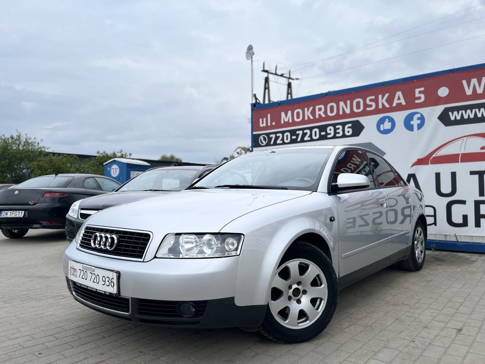 Audi A4B6 1.6//Dł.Opłaty//Klimatyzacja//Elektryka//Zamiana