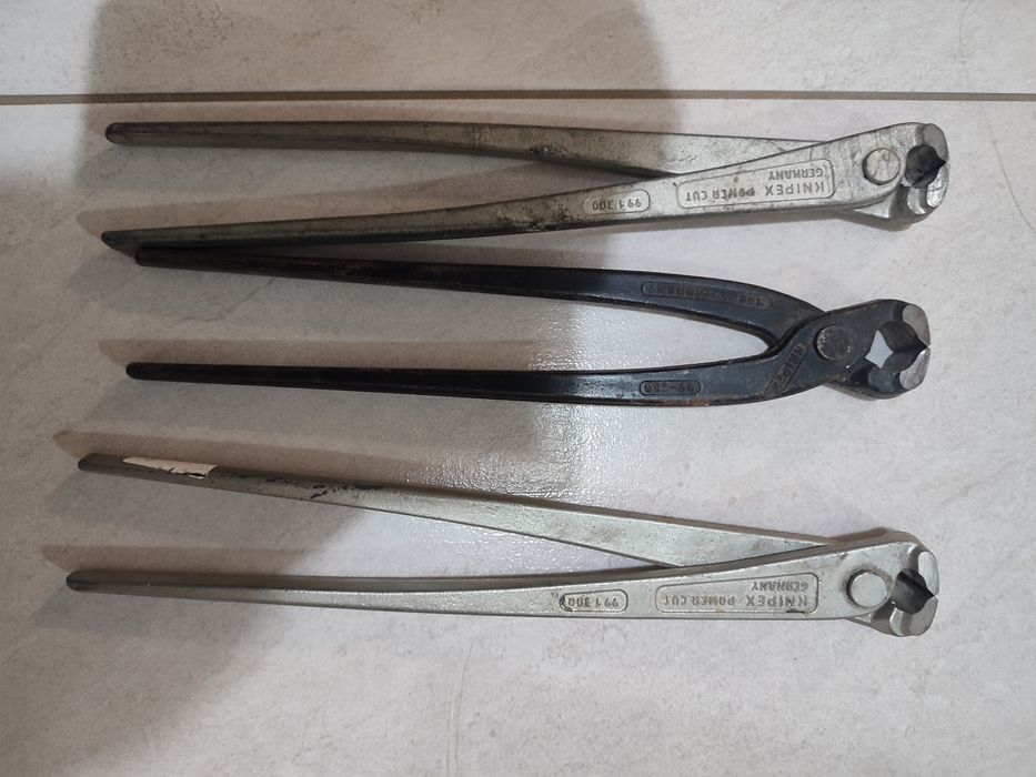 Obcęgi zbrojarskie knipex 3 szt.