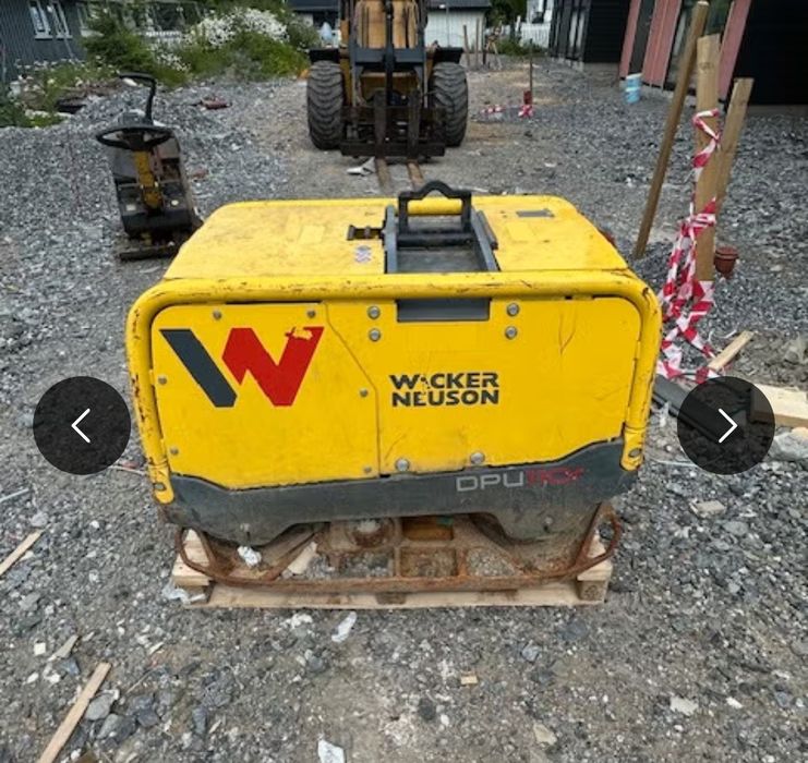 Placa vibratória Wacker Neuson dpu 80 r