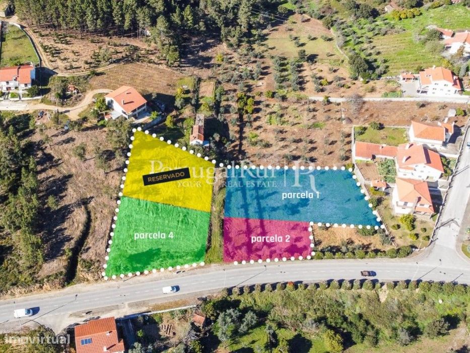 Lotes de terreno com aptidão para construção