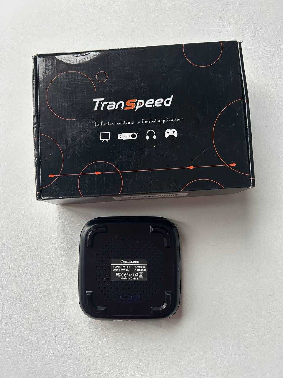 TV Box Transpeed Android 12 | 2/16GB | 8K | Wi-Fi | Смарт ТВ Приставка