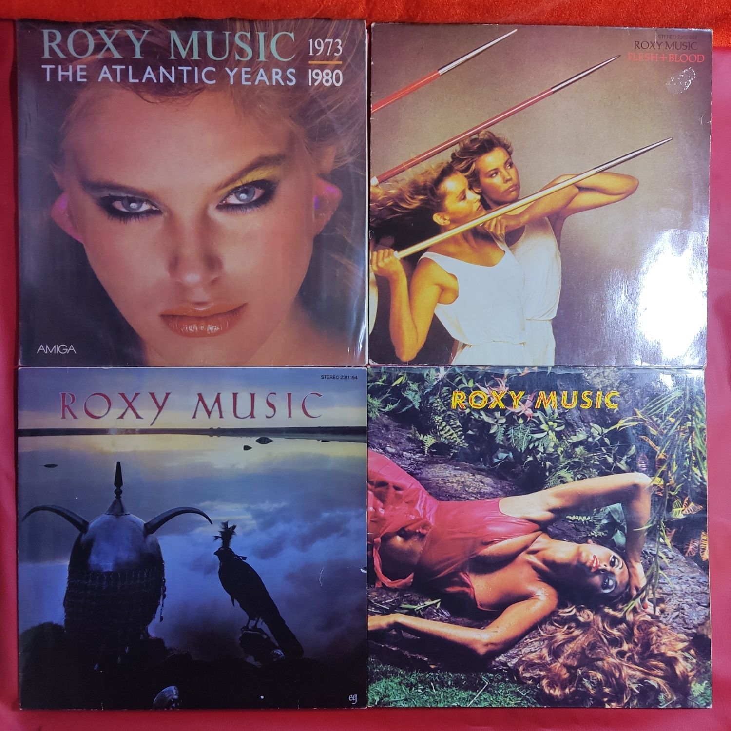 Roxy music - Вінілові платівки 1973/80/82/85