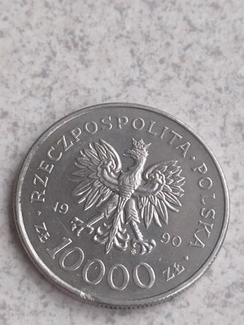 Moneta 10000zl 1990 r