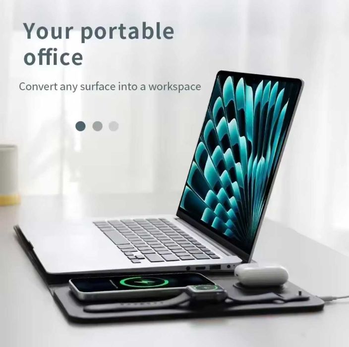 Чохол для ноутбука з бездротовою зарядкою 5 в 1 діагональ 12, 13 і 14