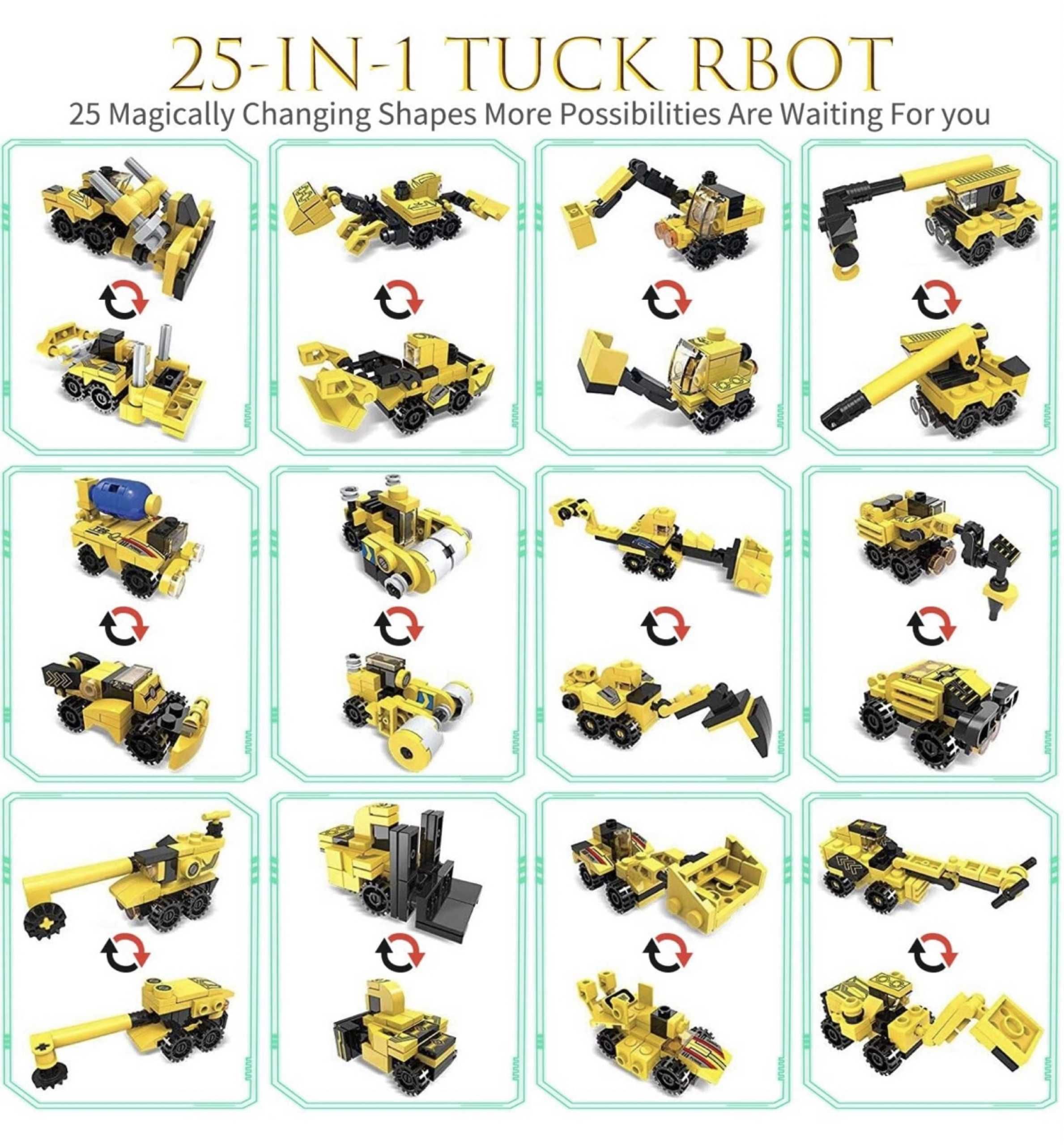 Klocki konstrukcyjne City Project Mecha 12in1