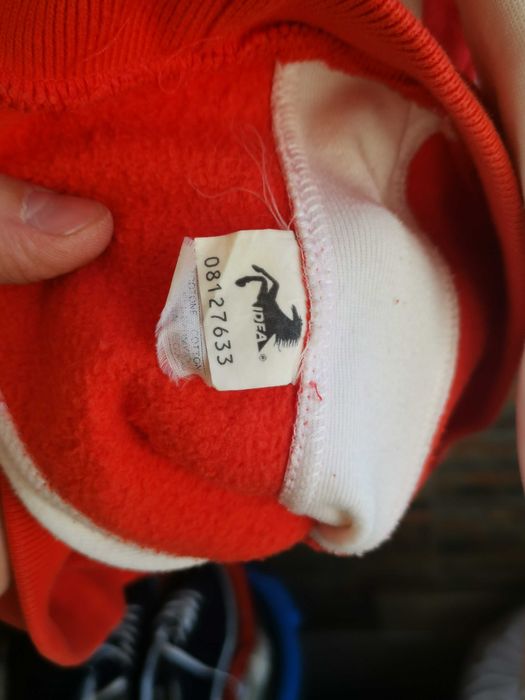 Свитшот Fila Ferrari Formula 1 red sweatshirt Vintage оригінал М розм
