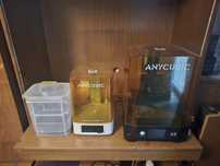 Drukarka 3D( anycubic proton mono x2 + wash&cure3)