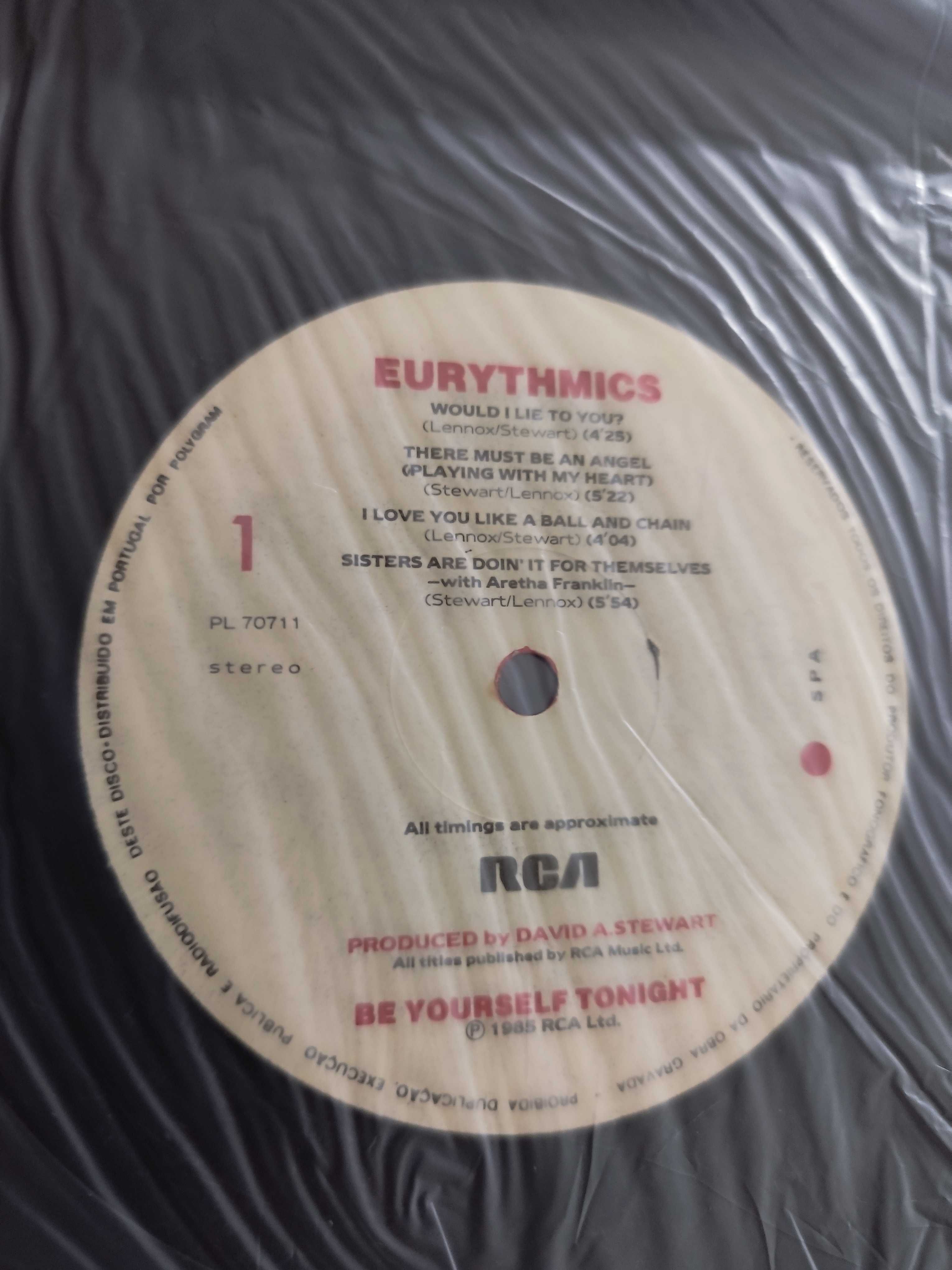 Eurythmics -Be yourself tonight vinil