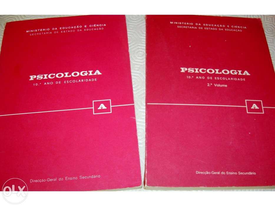 Psicologia 10º ano escolaridade (2 volumes)