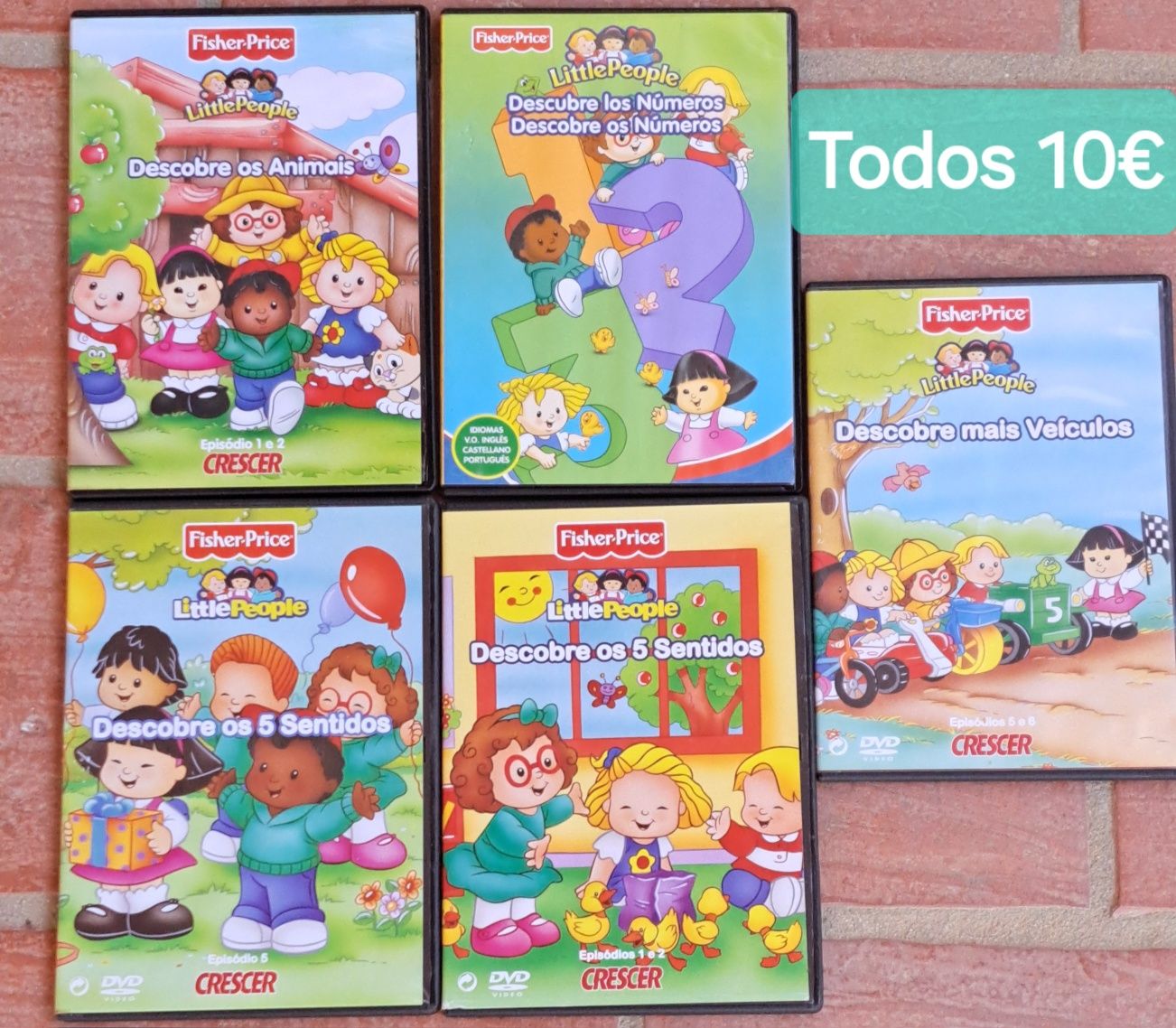 Lotes DVD's - filmes infantis