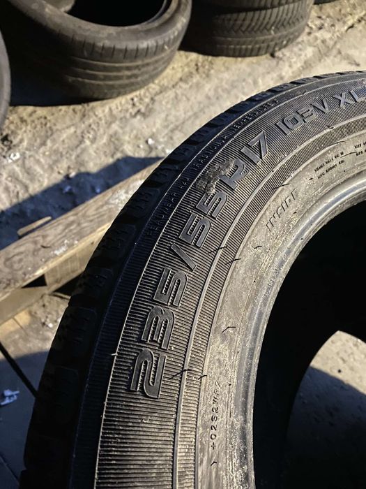 235.55.17 Nokian 4шт зима БУ склад шины резина 55 R17 Шиномонтаж Харьк